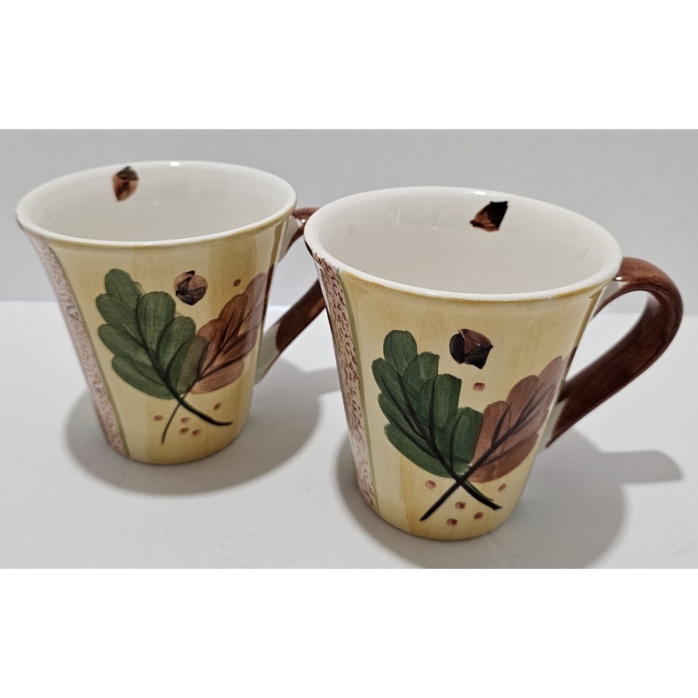 Fall Harvest Coffee Mugs Set Of 2